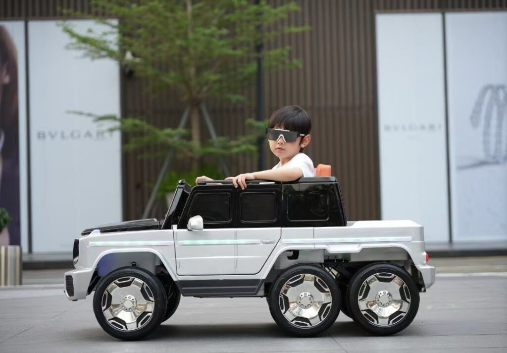 Children's Six‑Wheel Electric Vehicle